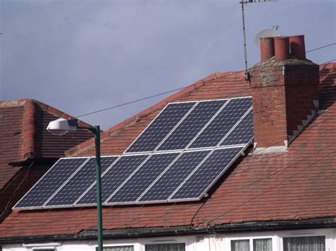 Solar panels on a roof - Northfield | Saw these solar panels… | Flickr