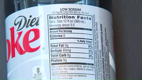 nutrition facts for coke 33 nutrition label for coca cola | Sahara News