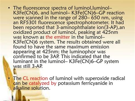 Chemiluminescence