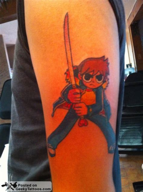 Scott Pilgrim Tattoo – Geeky Tattoos