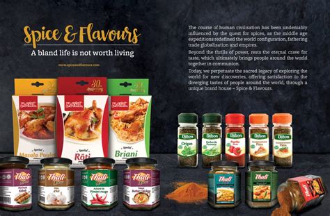 Brands – Spice and Flavours