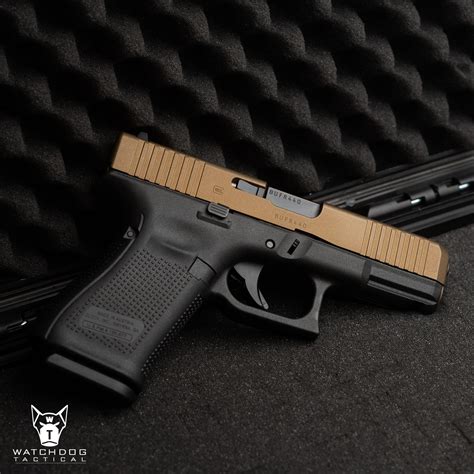 GLOCK 19 GEN 5 9MM PISTOL- BURNT BRONZE SLIDE - Watchdog Tactical