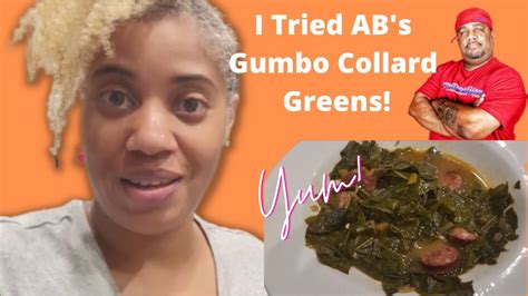 I tried Smokin' & Grillin' with AB's Gumbo Style Collard Greens! | With Collards from my Garden ...