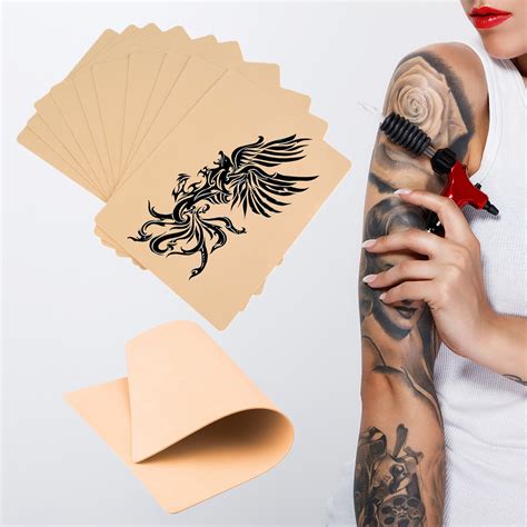 Synthetic Learning Tattoo Practice Fake Skin Blank Artificial Beginners | eBay