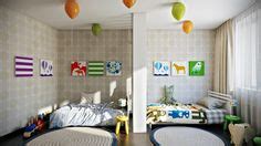 Kids room divider