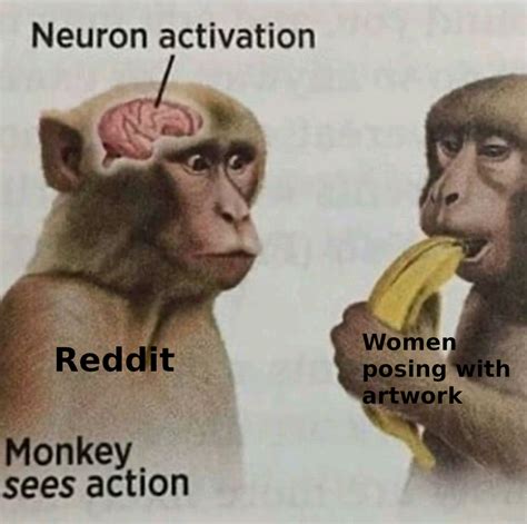 Monkey Neuron Activation Meme Template