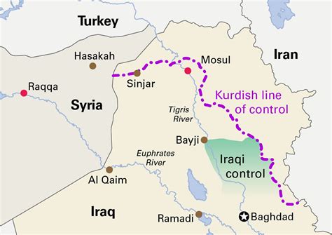 Mosul Iraq Map