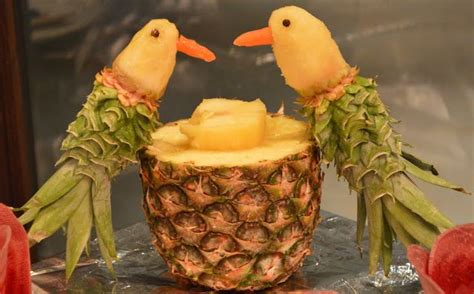 20 Best images about Pineapple Carving on Pinterest | Fruits and vegetables, Fruit carvings and ...