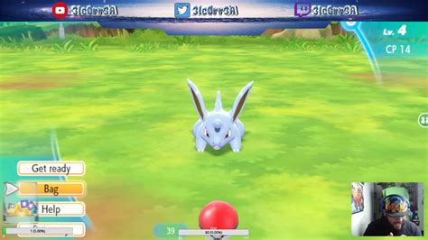 Live Full Odds Shiny Nidoran Male in Pokemon Let's GO Eevee after 2 ...