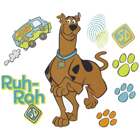 Scooby Doo Wall Stickers Decals (35 wall stickers): Amazon.ca: Home ...