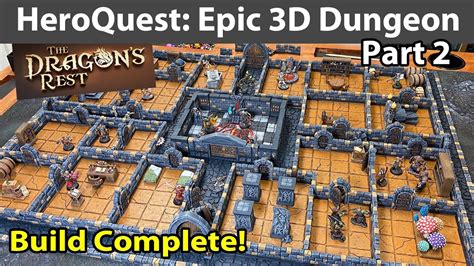 HeroQuest Epic 3D-Printed Board Part 2 - YouTube