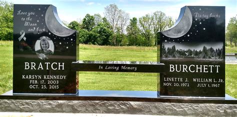 Bratch – Burchett Custom Bench Tablet Cemetery Headstones, Gravestone, Cemeteries, Graveyards ...