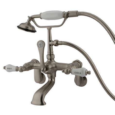 Clawfoot Bathtub Faucet : Clawfoot Tub Deckmount British Telephone ...