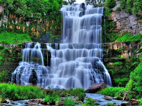 Cool Waterfalls Wallpapers - Wallpaper Cave