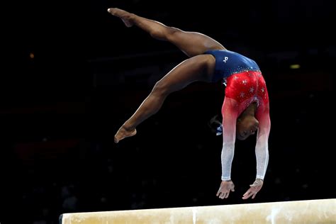 Simone Biles leads U.S. women gymnasts to another world team gold - The ...