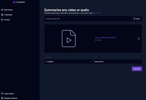 How to Turn Podcasts into Blog Posts with an AI Audio Summarizer