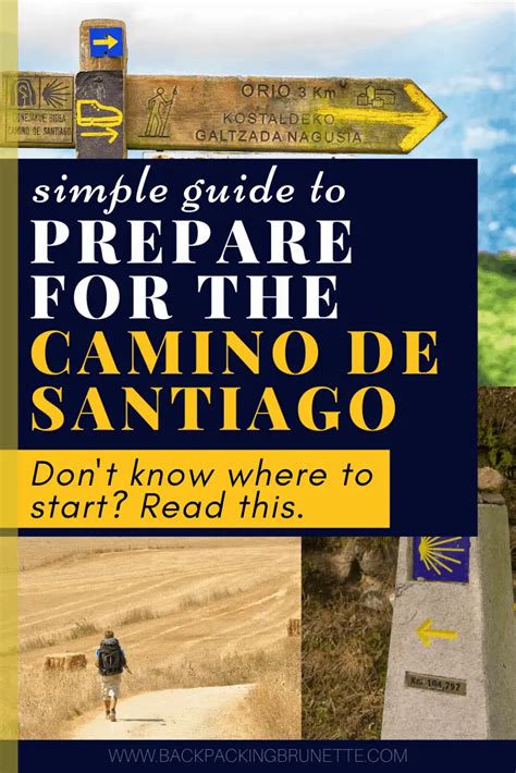 How to Prepare for the Camino de Santiago Like a Pro - Backpacking Brunette