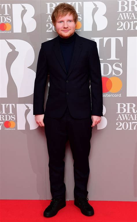 Ed Sheeran from Brit Awards 2017: Red Carpet Arrivals | E! News