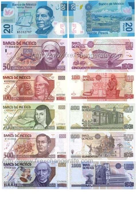 Mexican Peso(MXN) Currency Images | Mexican peso, Printable play money, Currency design