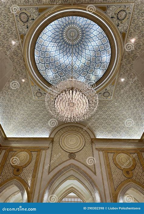 Abu Dhabi, UAE - March 16,2023: Abu Dhabi Royal Palace Inside and ...