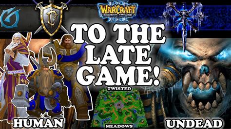 Grubby | Warcraft 3 TFT | 1.30 | HU v UD on Twisted Meadows - To The Late Game! - YouTube