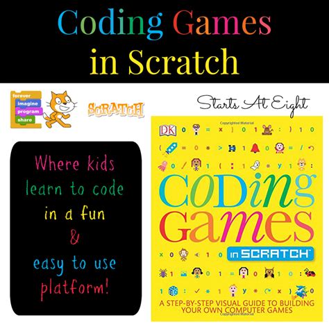 Coding Games in Scratch Book Review - StartsAtEight