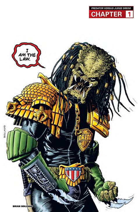 Preview: Predator vs Judge Dredd vs Aliens TPB, vol. #1, Page 1 of 11 - Comic Book Resources ...