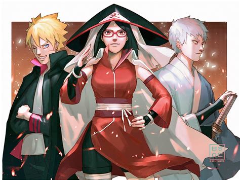 Boruto, Mitsuki and Sarada Boruto Wallpaper, HD Anime 4K Wallpapers ...