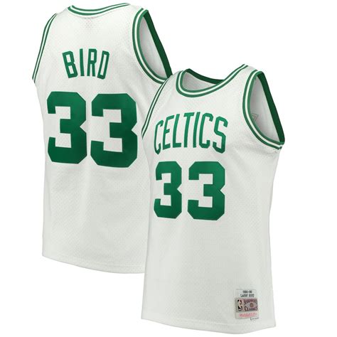 1985-86 Boston Celtics Larry Bird #33 White Jersey -NBA Jersey Yupoo