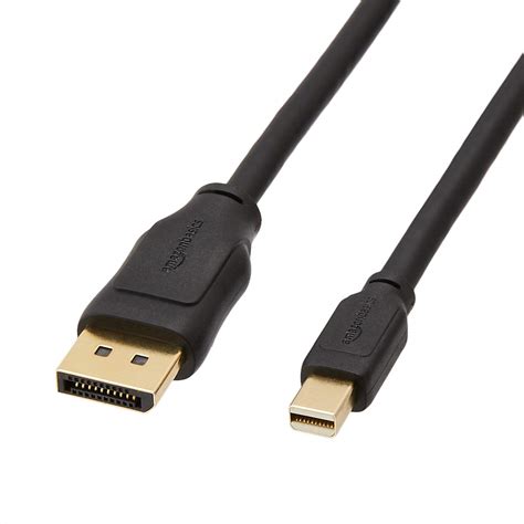 Buy Amazon Basics 4K Mini DisplayPort to DisplayPort Cable - 10 Feet ...