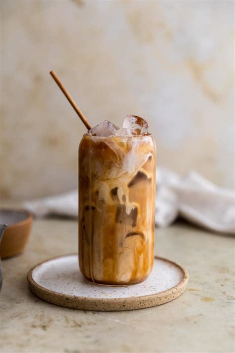 Easy Homemade Caramel Iced Coffee - Frosting and Fettuccine