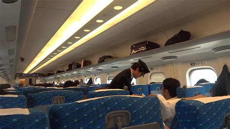 Interior View of Shinkansen (Japanese Bullet Train) - YouTube