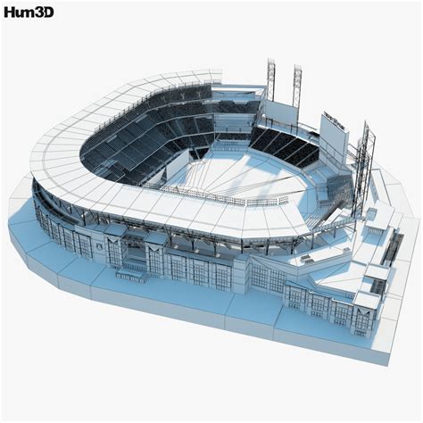 Truist Park 3D model - Architecture on Hum3D