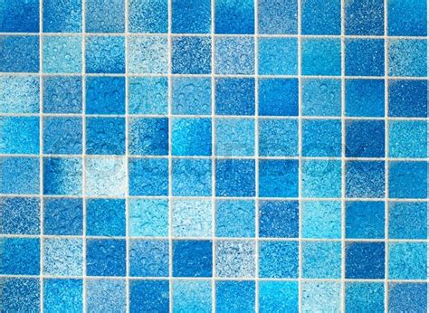 Blue Tiles in Bathroom | Stock image | Colourbox