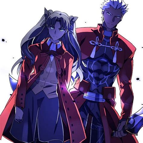 Fate Zero, Fan Art Anime, Fate Archer, Archer Emiya, Tohsaka Rin ...