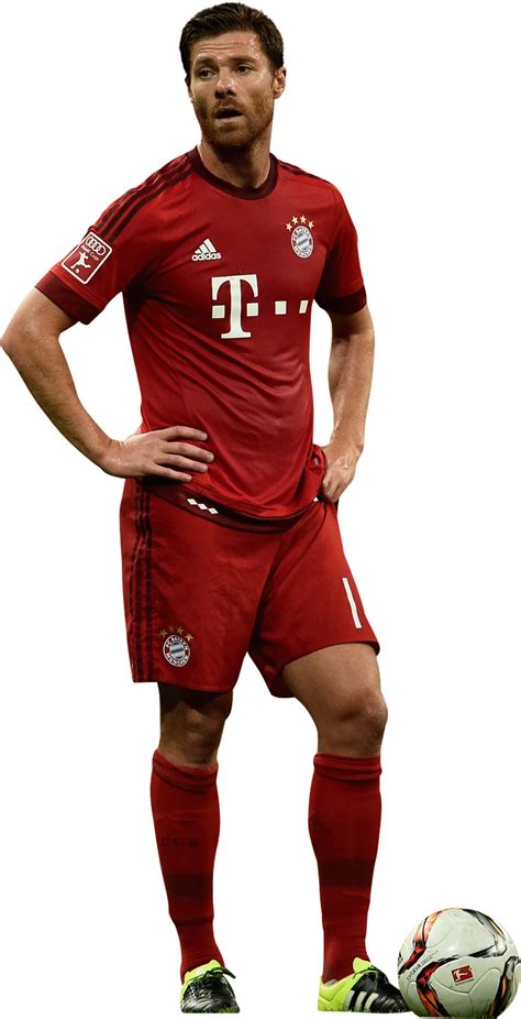 Xabi Alonso football render - FootyRenders