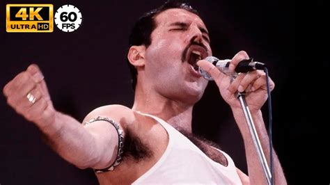 4k / 60fps -Queen - We Are The Champions (Live Aid 1985) / RESTORED - YouTube