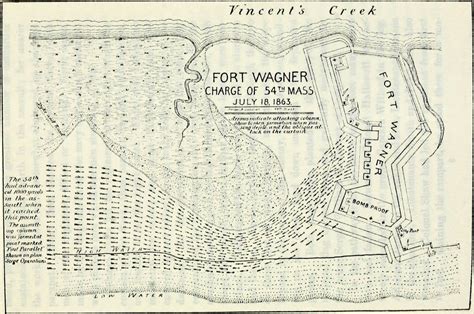 The Civil War of the United States: The Battle of Fort Wagner, July 18 ...