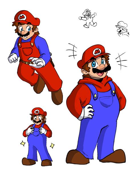 Mario outfits by Smilesrobotlover4 on DeviantArt