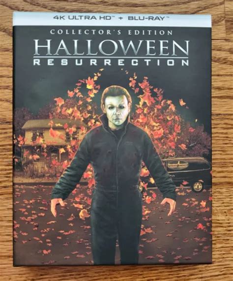 HALLOWEEN RESURRECTION 4K UHD/Blu-Ray with Slipbox Scream Factory $22. ...