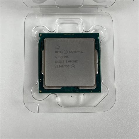 Intel Core i7-9700K Socket 1151 8 Core 3.60GHz Desktop CPU | eBay