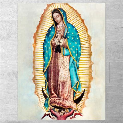 Our Lady of Guadalupe Art Print – RL George Studio