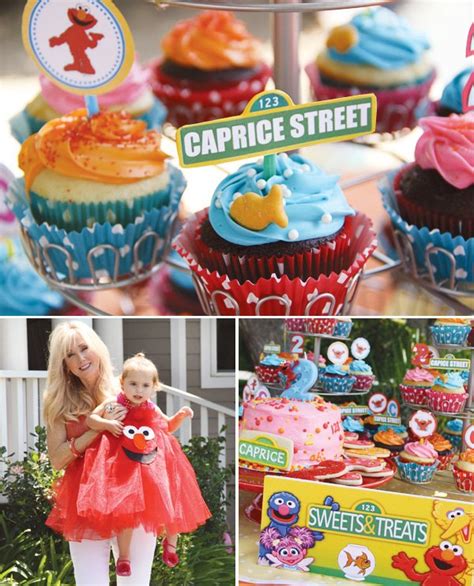 {Elmo & Dorothy} Sesame Street Birthday Party // Hostess with the ...