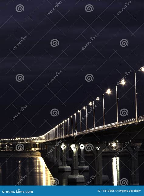 The Longest Bridge in Europe Stock Image - Image of length, russia ...