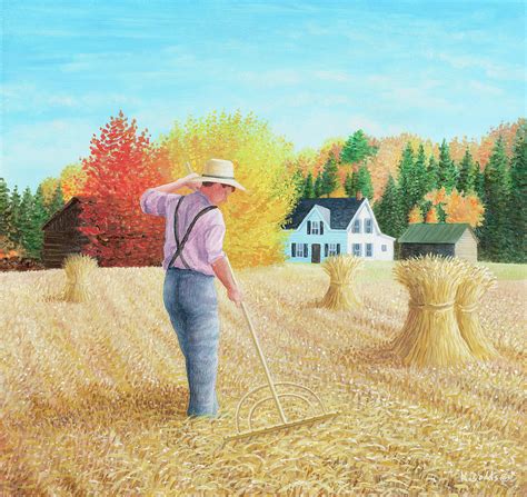 Bountiful Harvest Painting by Kevin Dodds - Fine Art America