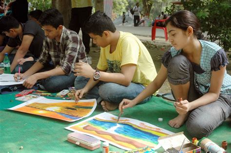 View Patna: Painting competition held at Patna Zoo