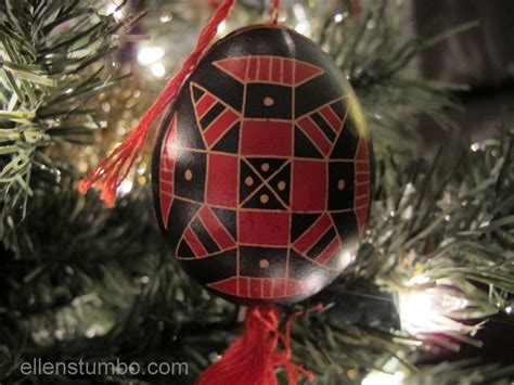 My Christmas ornaments tell a story - Ellen Stumbo