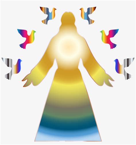 Jesus Christ Prismatic Glow - Jesus Png Clipart Transparent PNG - 1978x2010 - Free Download on ...