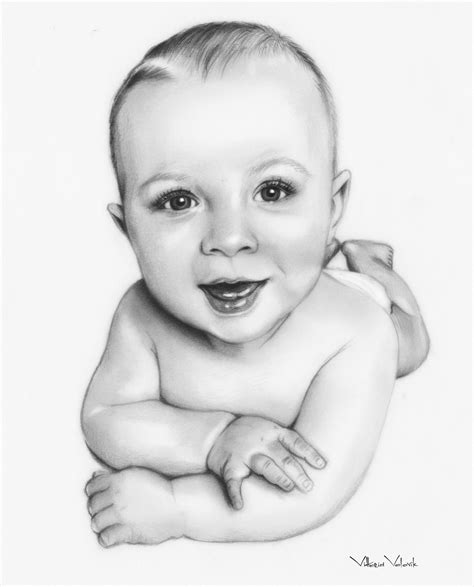 Wall art Custom pencil portrait Realistic portrait Original gift Portrait comission Hand drawing ...