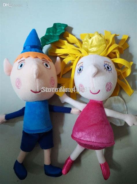 Wholesale-Ben And Holly's Little Kingdom Toy Doll Action Figures Plush Toy Christmas Gift 9 ...